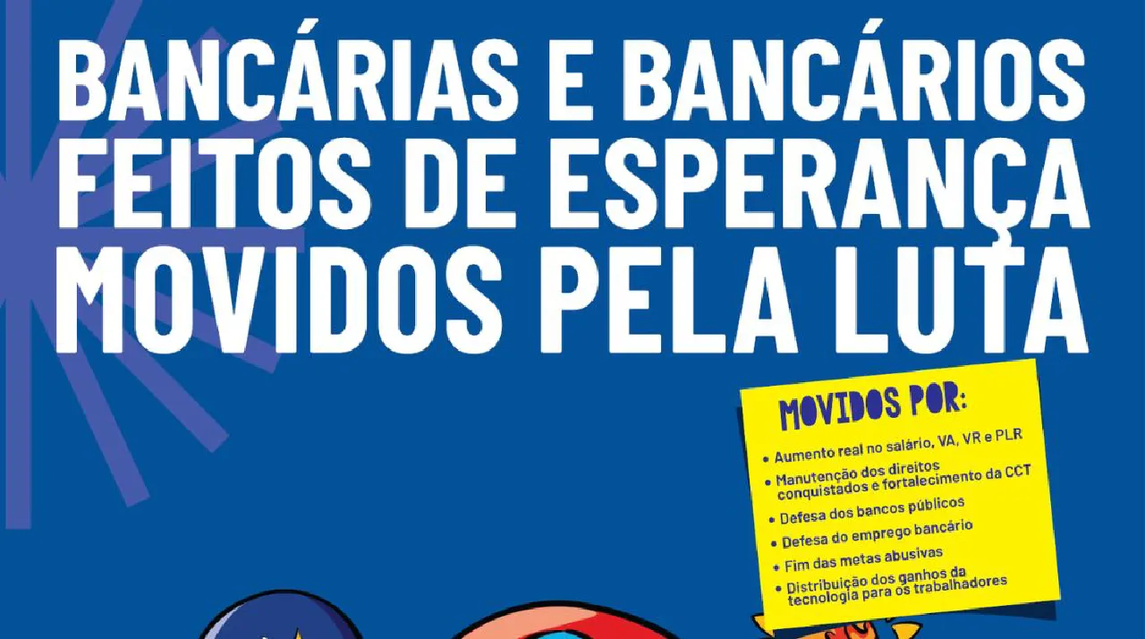 Trabalhadores vão à negociação com a Fenaban para defender emprego bancário, combate à precarização e fechamento de agências